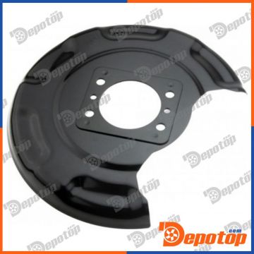 Déflecteur, disque de frein arrière gauche pour HYUNDAI | HTO-HY-504, 583901R000